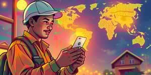 O Poder das Remessas: Financiando o Desenvolvimento em Países Emergentes