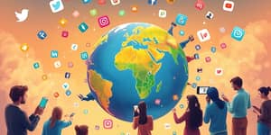 A Influência das Redes Sociais na Economia Digital Global